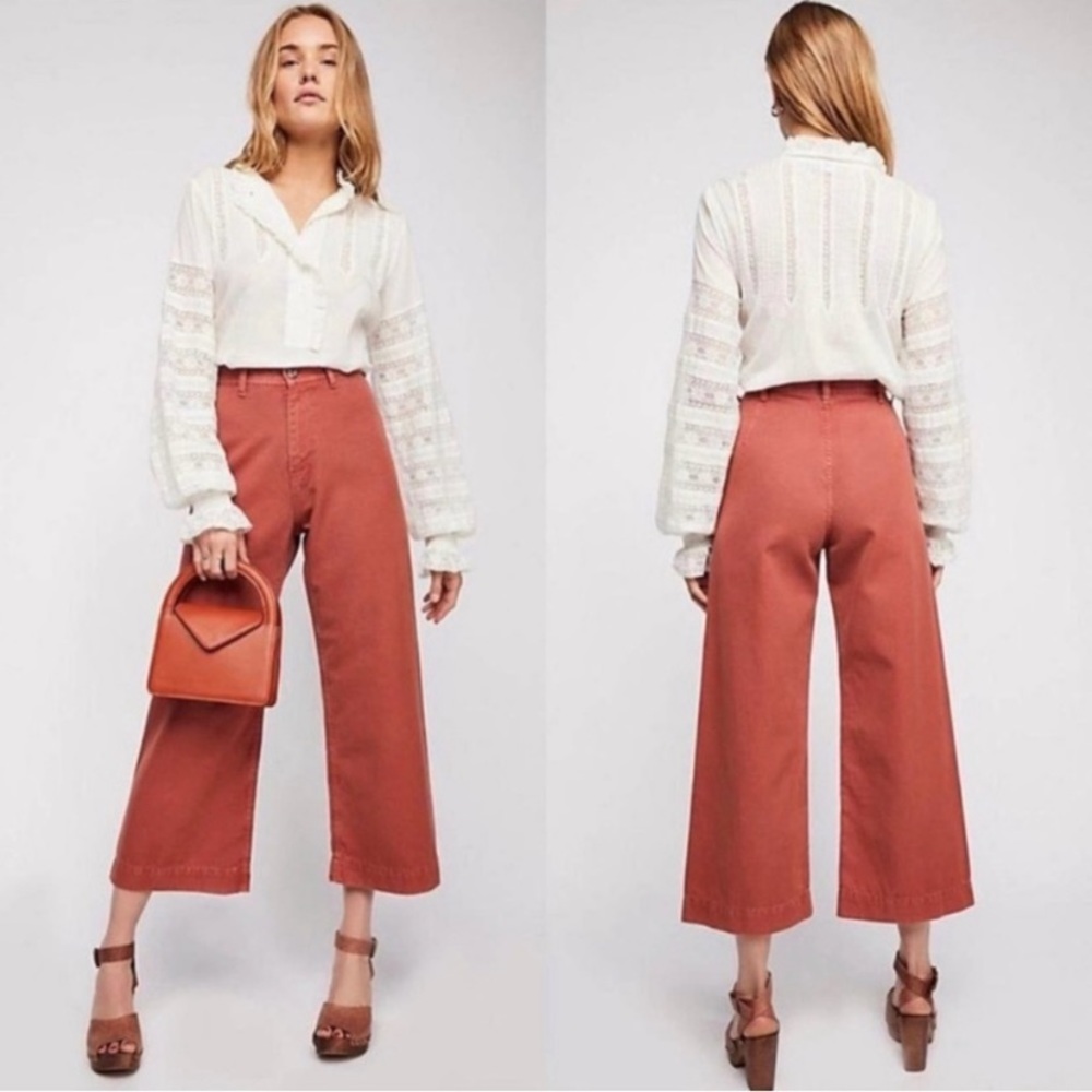 Free People Patti Wide Leg Jean